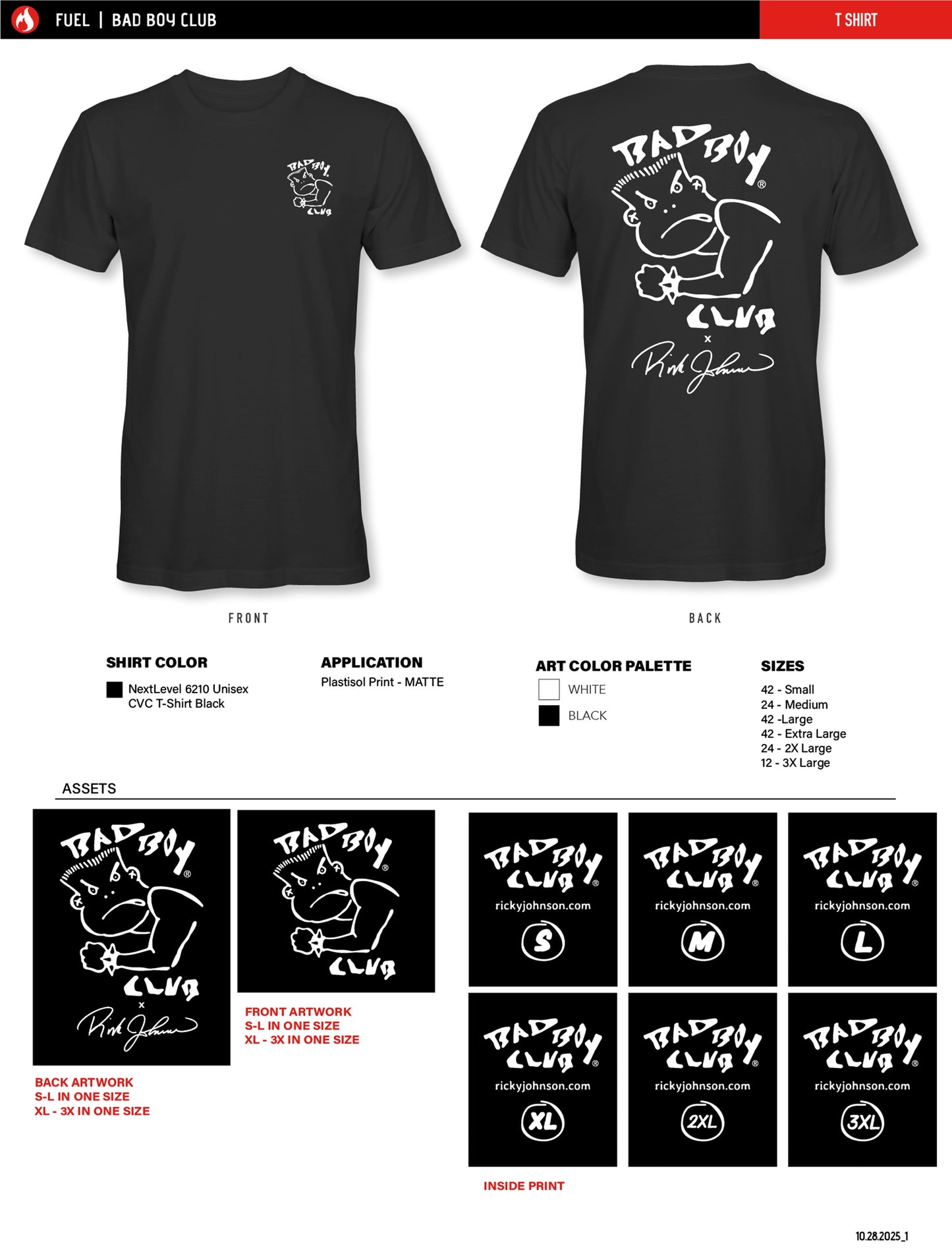 Bad Boy Club Short Sleeve T-Shirt