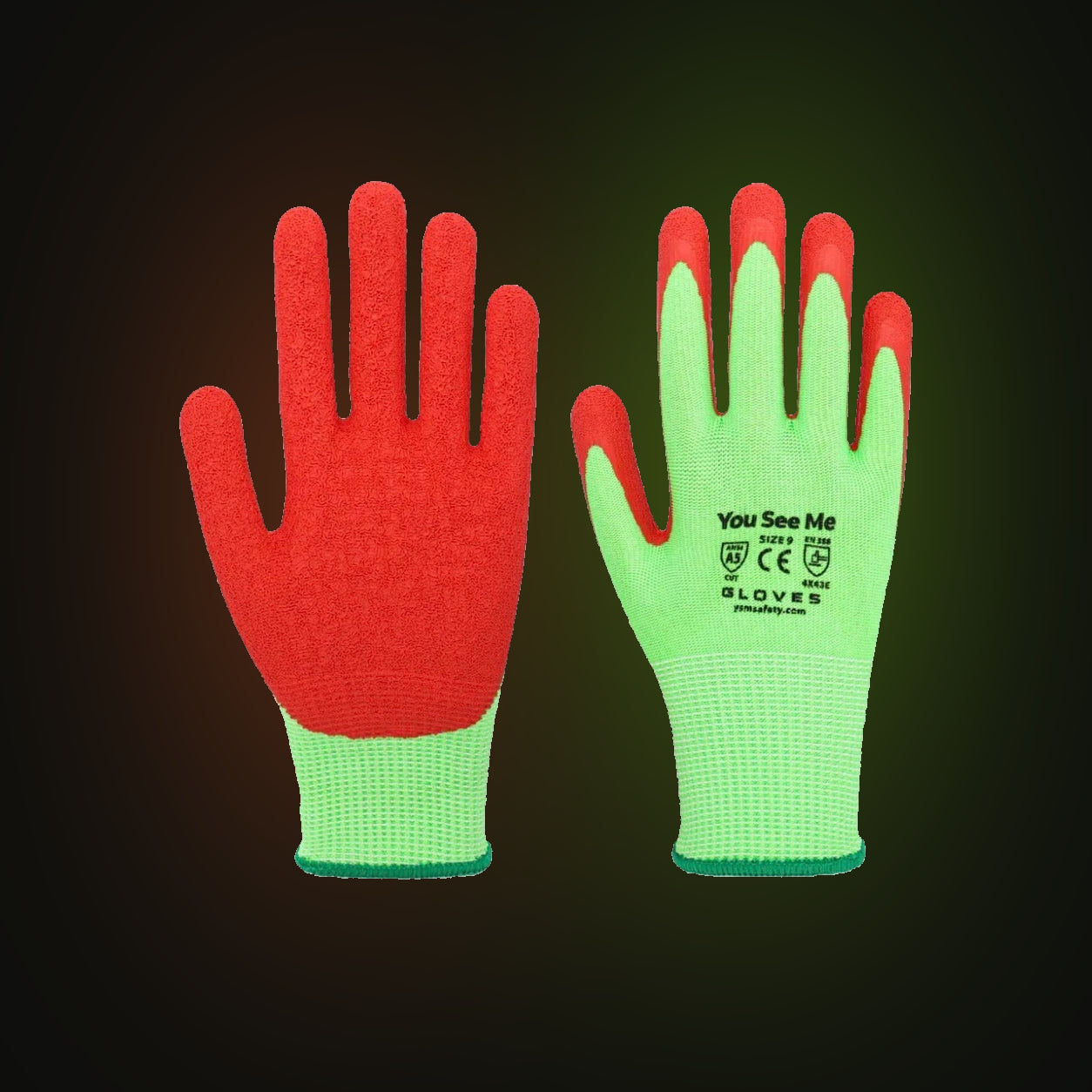 You See Me - Knit Dipped Level 5 Gloves