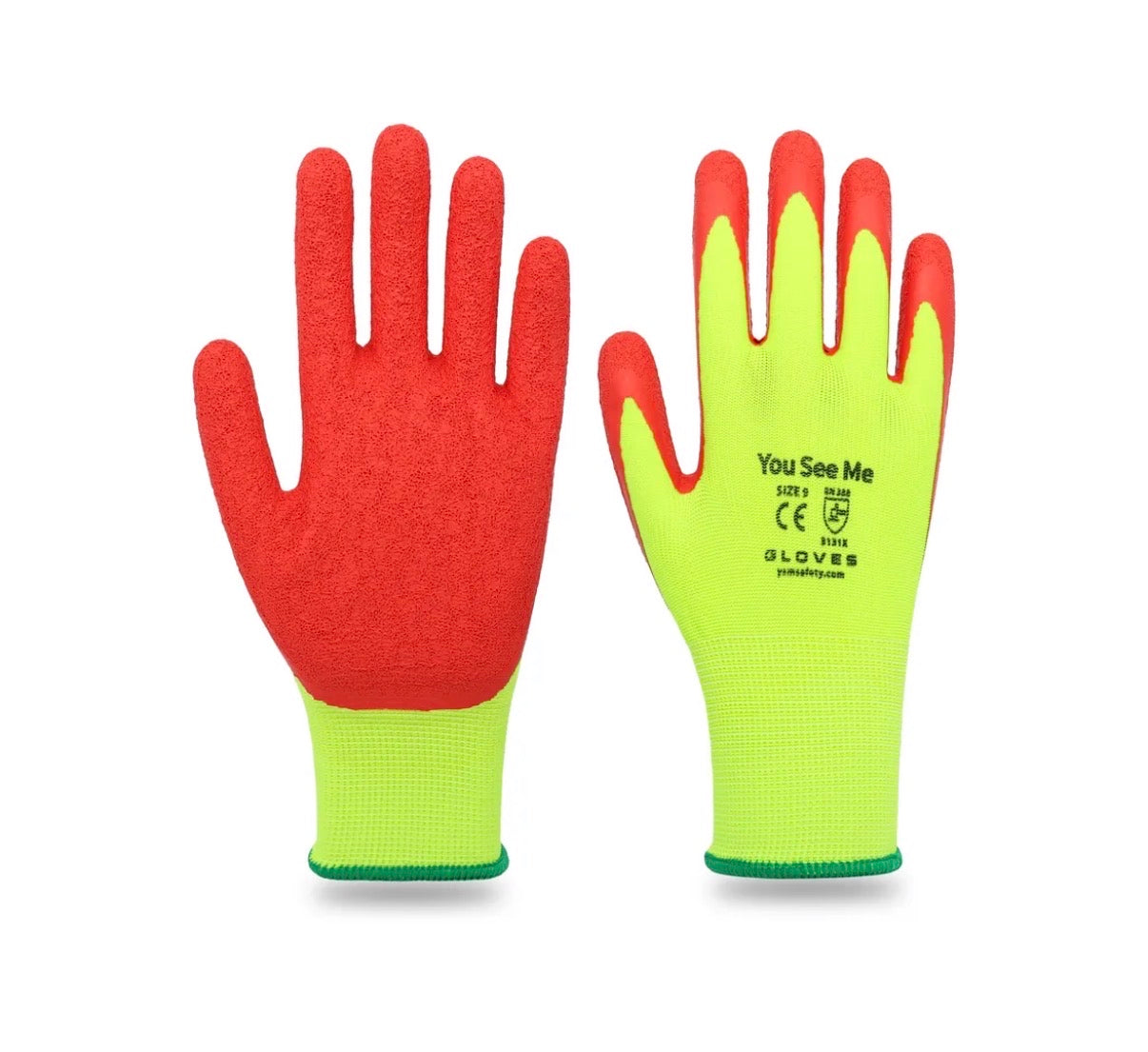 You See Me - Knit Dipped Gloves