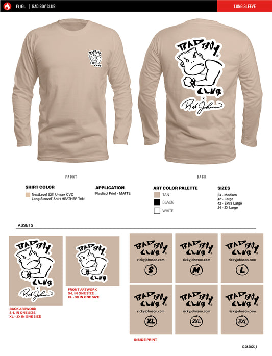 Bad Boy Club Long Sleeve T-Shirt